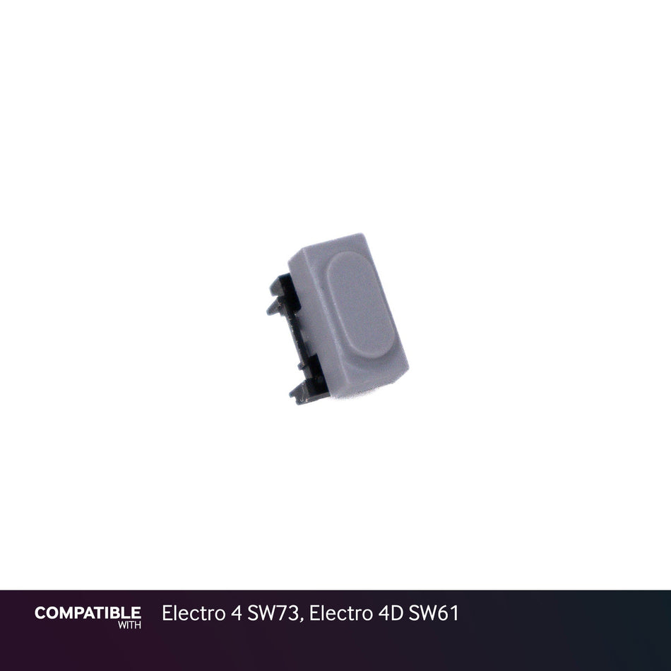 Nord Gray Pushbutton Switch with Cap for Electro 4 SW73, Electro 4D SW61