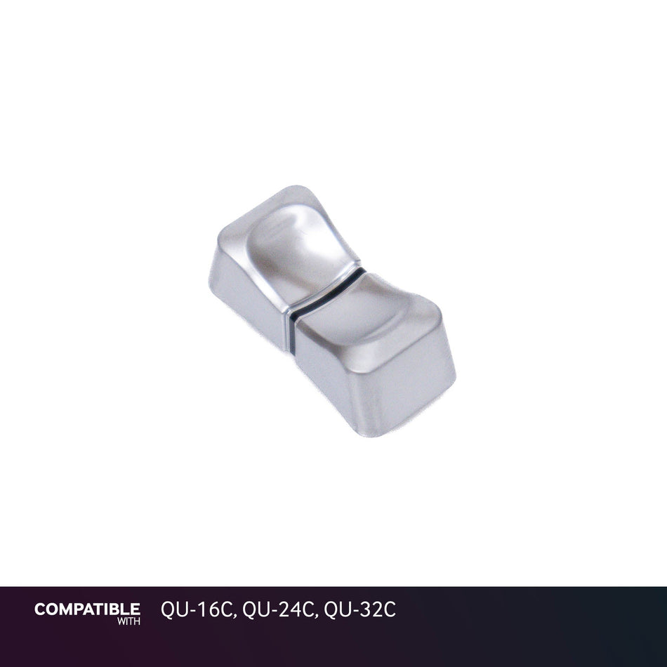 Allen & Heath Silver/Chrome Fader Cap for QU-16C, QU-24C, QU-32C