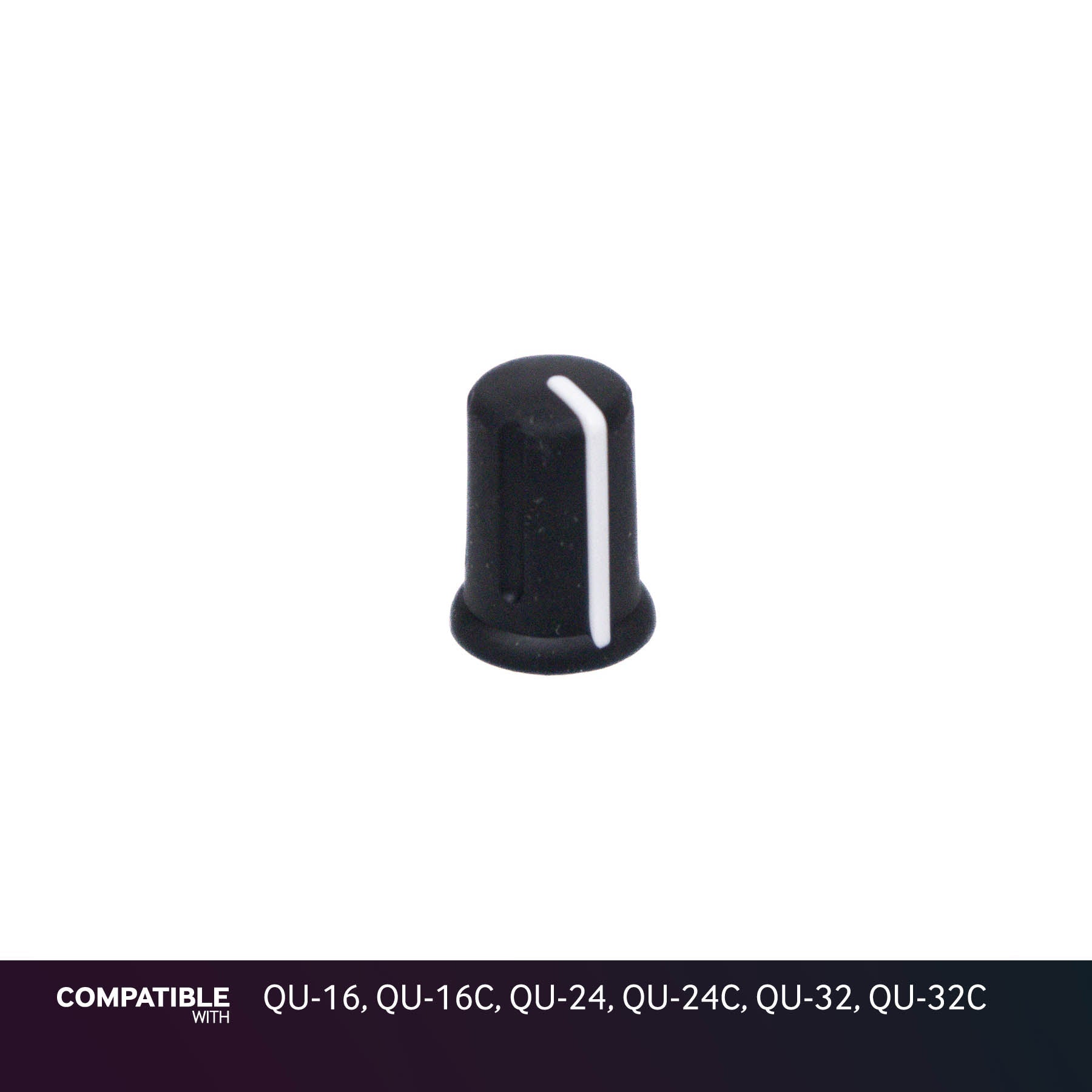 Allen & Heath Black Knob for QU-16, QU-16C, QU-24, QU-24C, QU-32, QU-32C