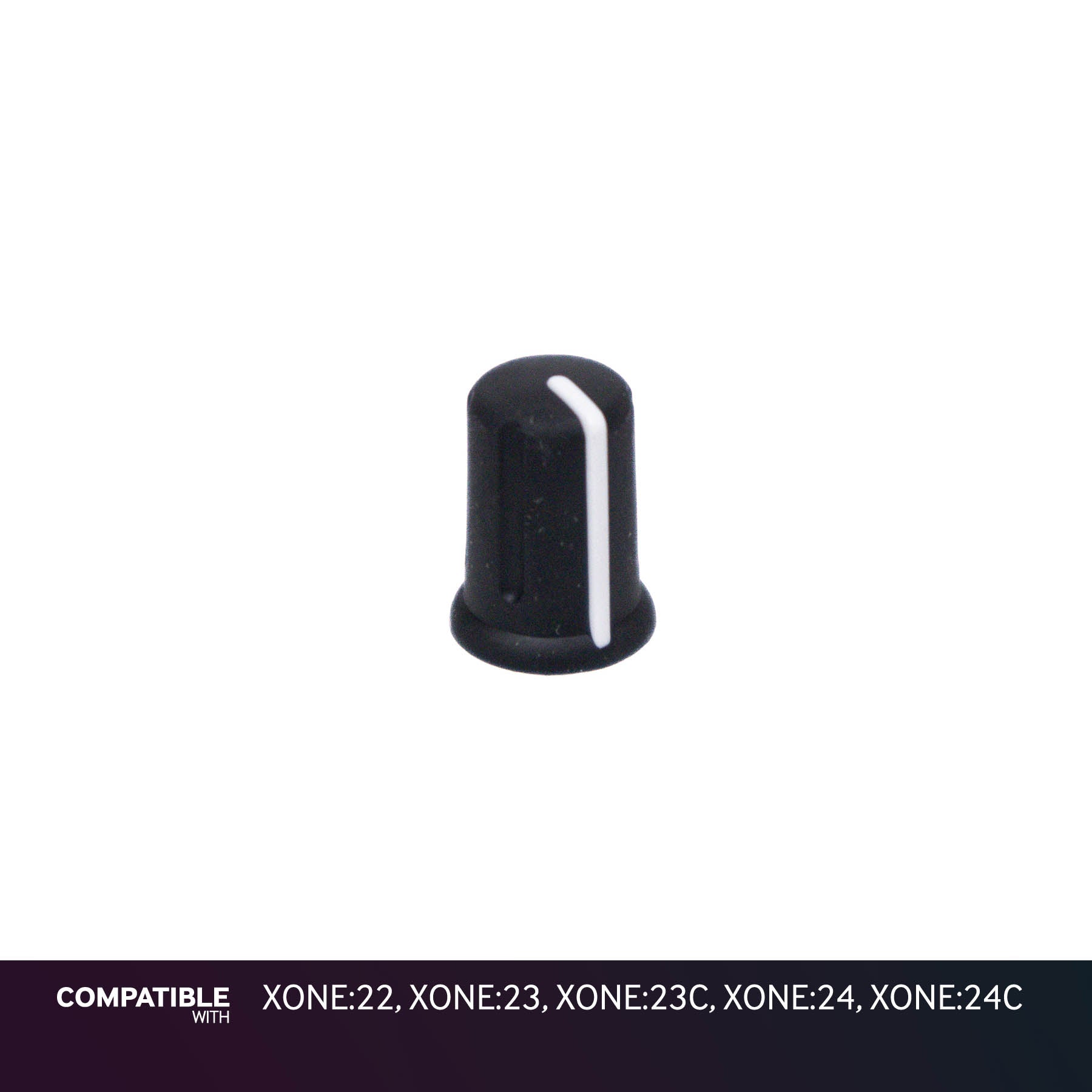 Allen & Heath Black Knob for XONE:22, XONE:23, XONE:23C, XONE:24, XONE:24C
