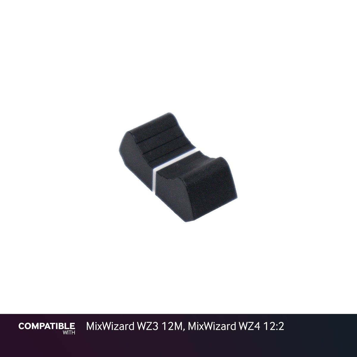 Allen & Heath Black Fader Cap for MixWizard WZ3 12M, MixWizard WZ4 12:2