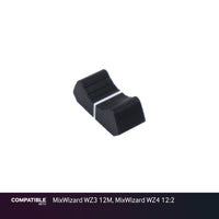 Allen & Heath Black Fader Cap for MixWizard WZ3 12M, MixWizard WZ4 12:2