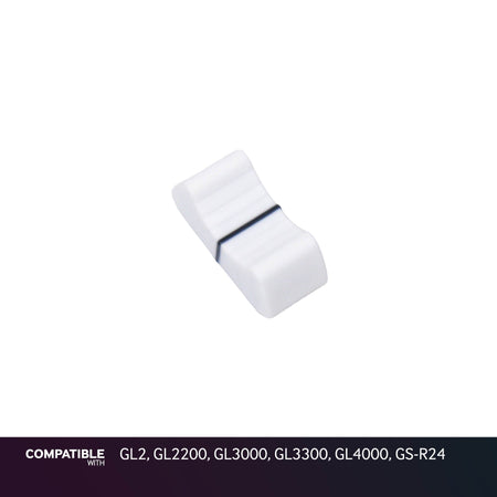 Allen & Heath White Fader Cap for GL2, GL2200, GL3000, GL3300, GL4000, GS-R24