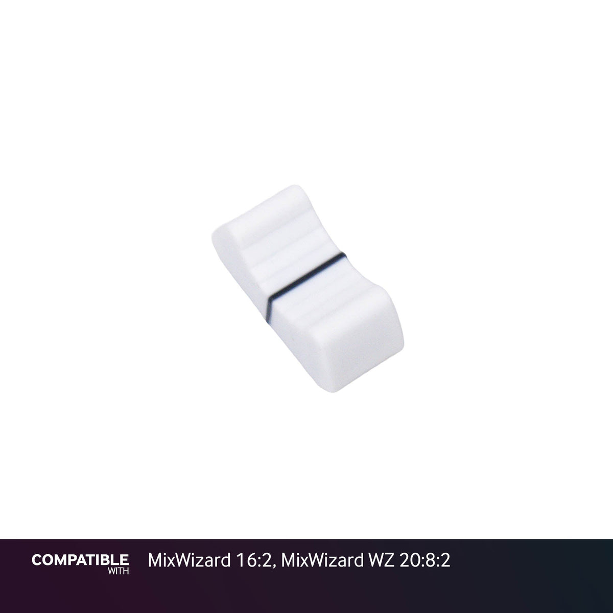 Allen & Heath White Fader Cap for MixWizard 16:2, MixWizard WZ 20:8:2