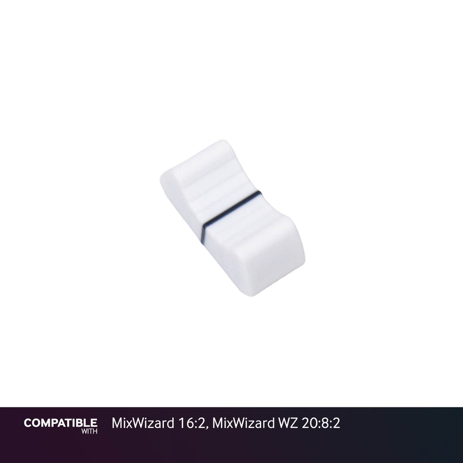 Allen & Heath White Fader Cap for MixWizard 16:2, MixWizard WZ 20:8:2