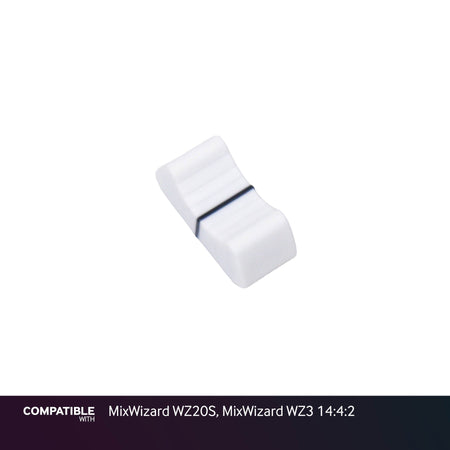 Allen & Heath White Fader Cap for MixWizard WZ20S, MixWizard WZ3 14:4:2
