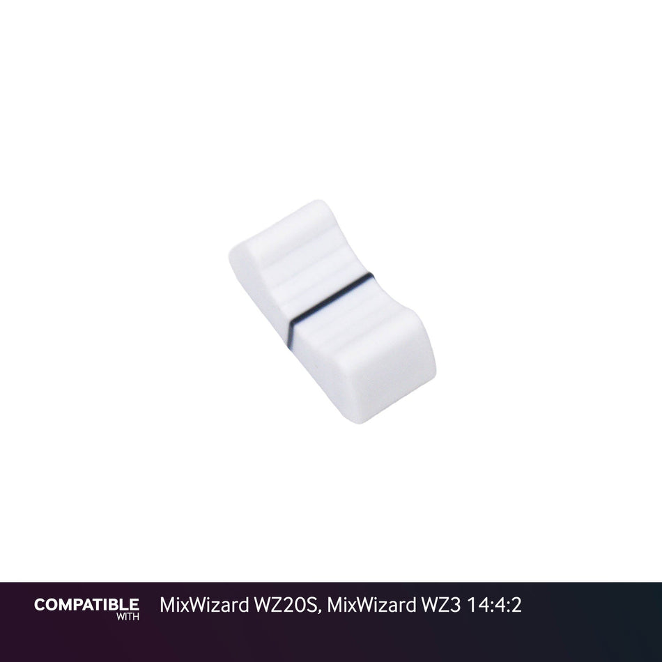 Allen & Heath White Fader Cap for MixWizard WZ20S, MixWizard WZ3 14:4:2