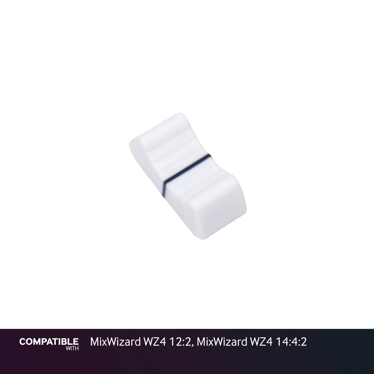 Allen & Heath White Fader Cap for MixWizard WZ4 12:2, MixWizard WZ4 14:4:2