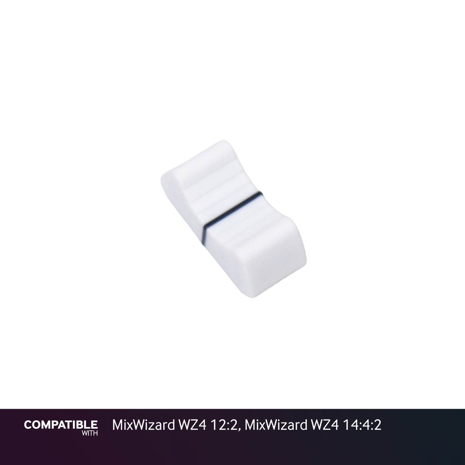 Allen & Heath White Fader Cap for MixWizard WZ4 12:2, MixWizard WZ4 14:4:2