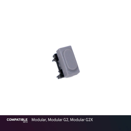 Nord Gray Pushbutton Switch with Cap for Modular, Modular G2, Modular G2X