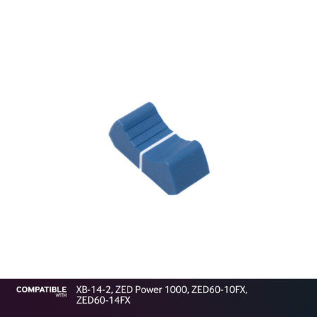 Allen & Heath Blue Fader Cap for XB-14-2, ZED Power 1000, ZED60-10FX, ZED60-14FX