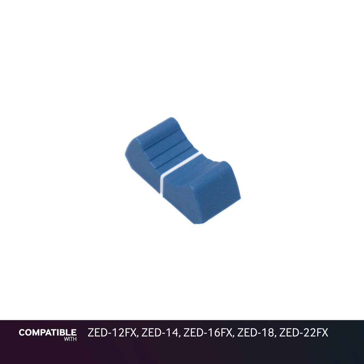 Allen & Heath Blue Fader Cap for ZED-12FX, ZED-14, ZED-16FX, ZED-18, ZED-22FX