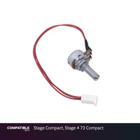 Nord Mod Wheel Potentiometer Assembly for Stage Compact, Stage 4 73 Compact
