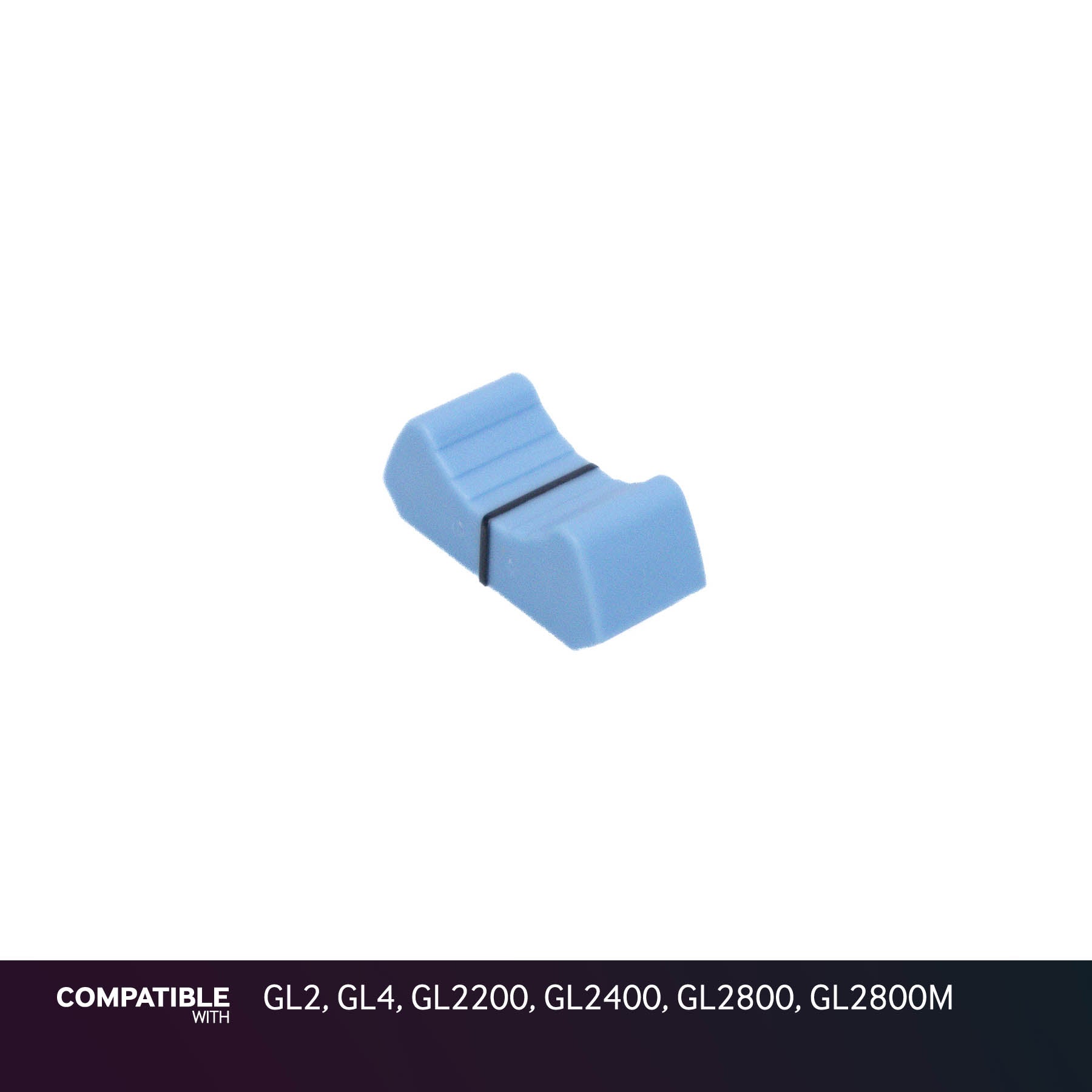 Allen & Heath Light Blue Fader Cap for GL2, GL4, GL2200, GL2400, GL2800, GL2800M