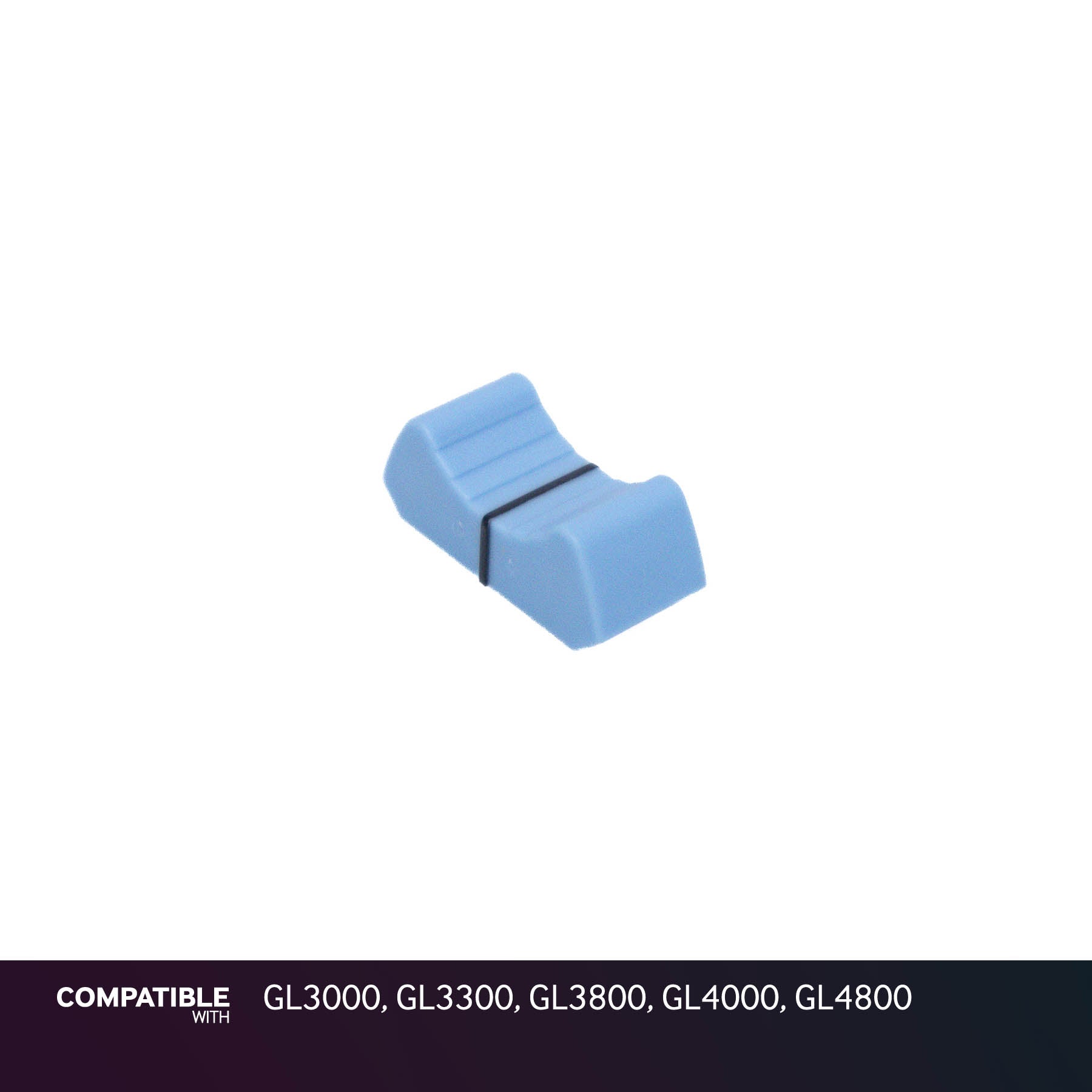 Allen & Heath Light Blue Fader Cap for GL3000, GL3300, GL3800, GL4000, GL4800