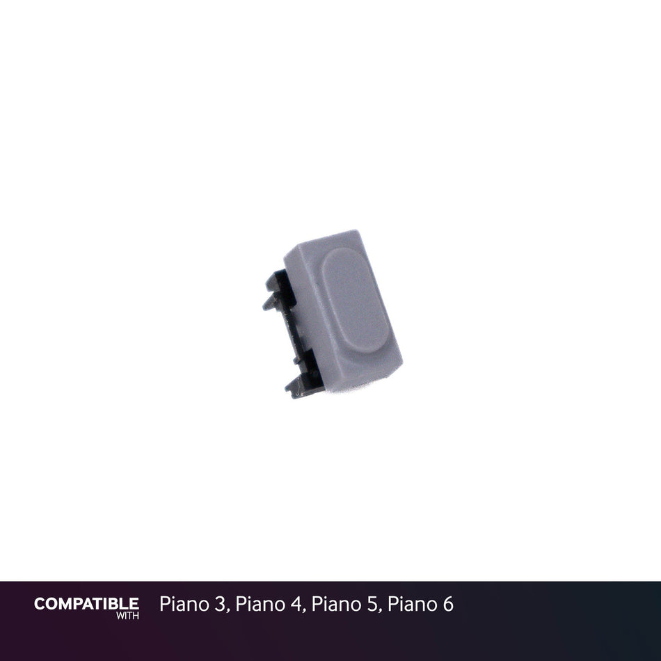 Nord Gray Pushbutton Switch with Cap for Piano 3, Piano 4, Piano 5, Piano 6