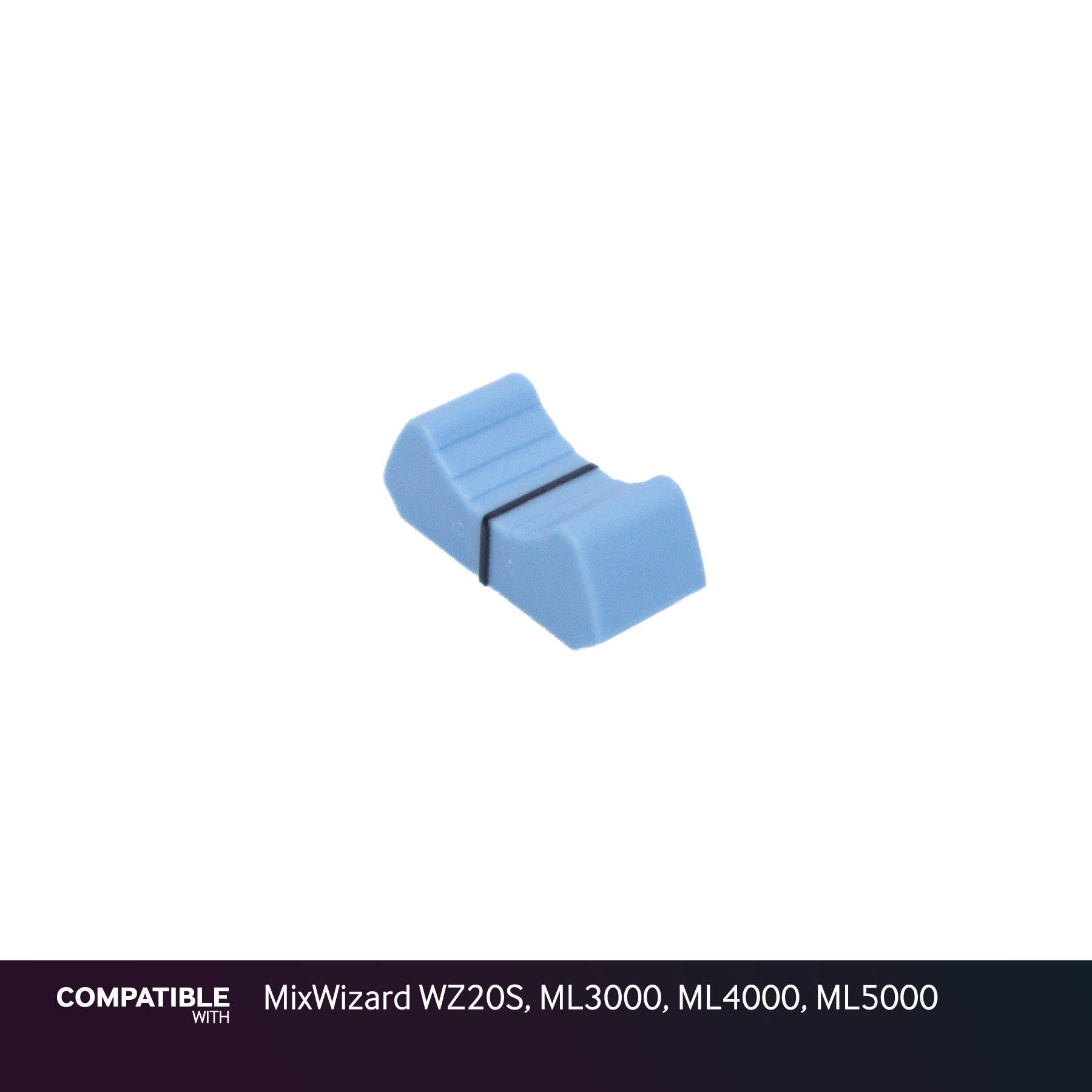 Allen & Heath Light Blue Fader Cap for MixWizard WZ20S, ML3000, ML4000, ML5000