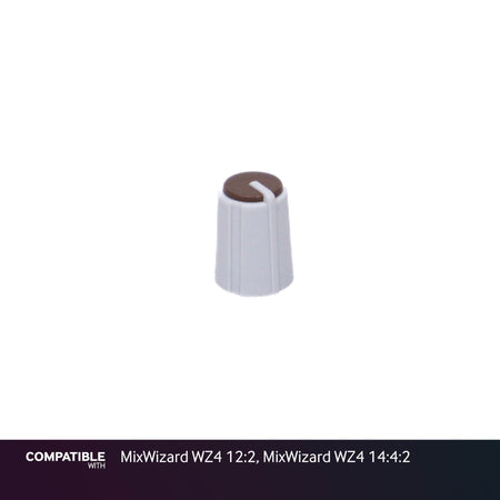 Allen & Heath Gray/Brown Knob for MixWizard WZ4 12:2, MixWizard WZ4 14:4:2