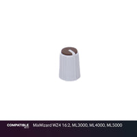 Allen & Heath Gray/Brown Knob for MixWizard WZ4 16:2, ML3000, ML4000, ML5000
