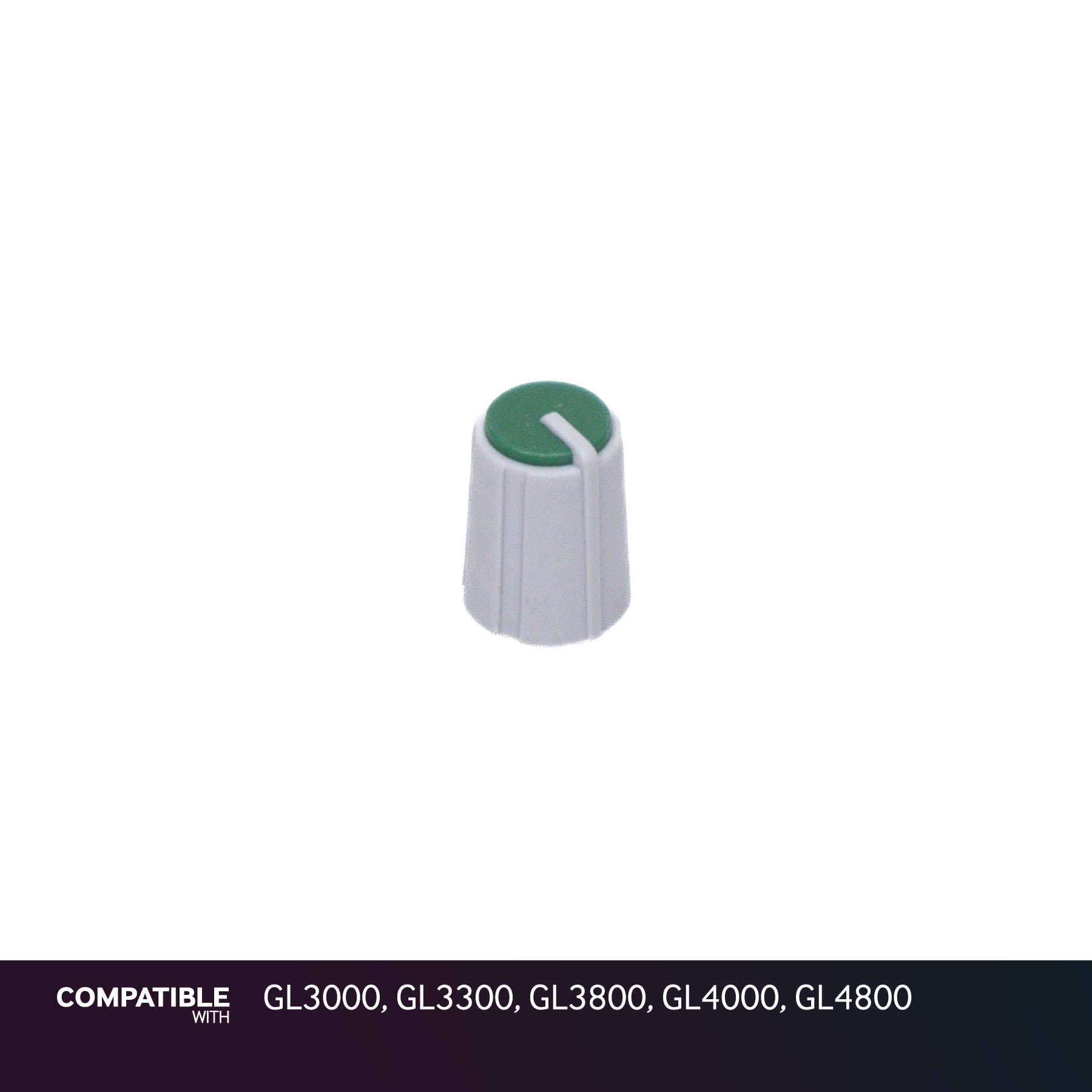Allen & Heath Gray/Green Knob for GL3000, GL3300, GL3800, GL4000, GL4800