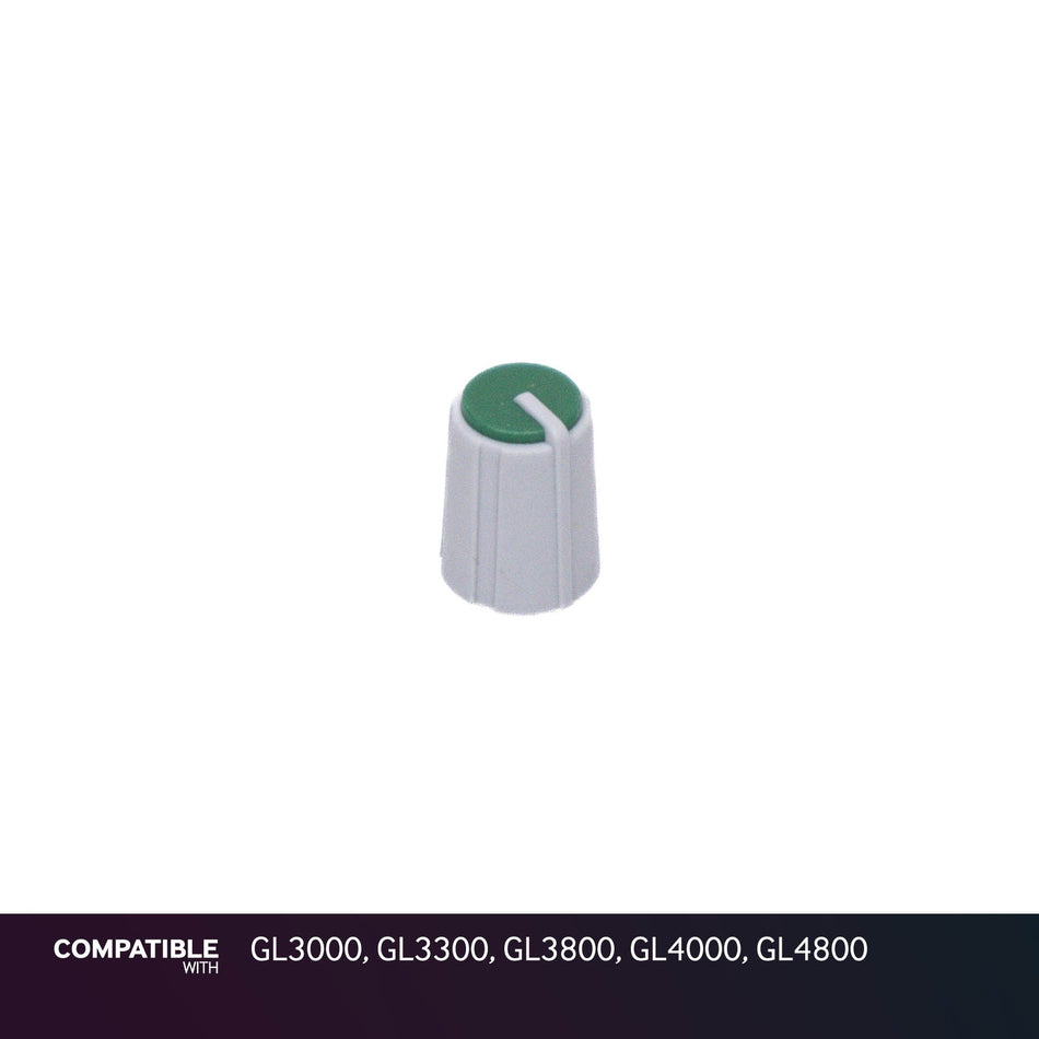Allen & Heath Gray/Green Knob for GL3000, GL3300, GL3800, GL4000, GL4800