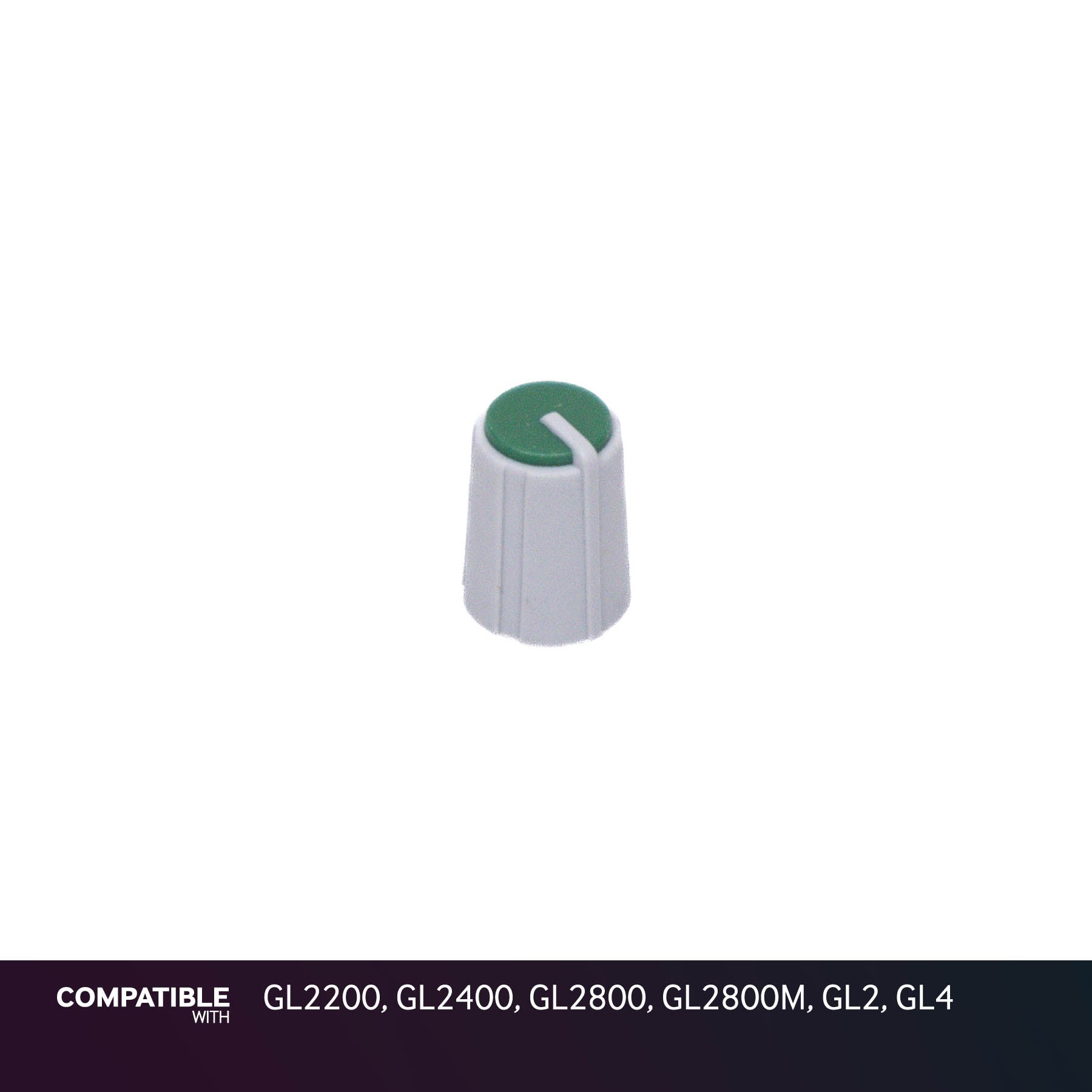 Allen & Heath Gray/Green Knob for GL2200, GL2400, GL2800, GL2800M, GL2, GL4