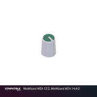 Allen & Heath Gray/Green Knob for MixWizard WZ4 12:2, MixWizard WZ4 14:4:2