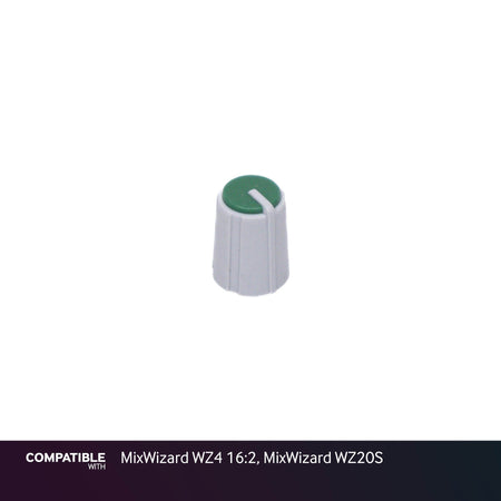 Allen & Heath Gray/Green Knob for MixWizard WZ4 16:2, MixWizard WZ20S