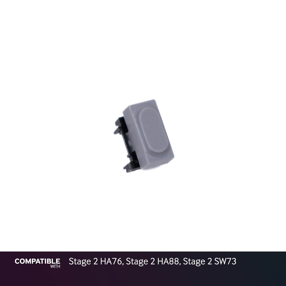 Nord Gray Pushbutton Switch with Cap for Stage 2 HA76, Stage 2 HA88, Stage 2 SW73