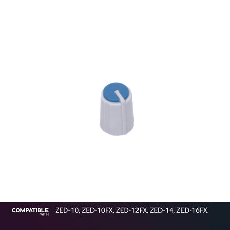 Allen & Heath Gray/Blue Knob for ZED-10, ZED-10FX, ZED-12FX, ZED-14, ZED-16FX