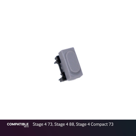 Nord Gray Pushbutton Switch with Cap for Stage 4 73, Stage 4 88, Stage 4 Compact 73