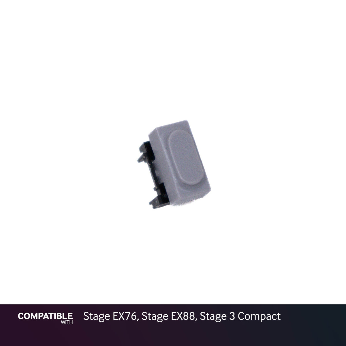 Nord Gray Pushbutton Switch with Cap for Stage EX76, Stage EX88, Stage 3 Compact