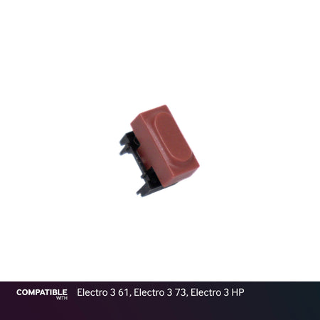 Nord Red Pushbutton Switch with Cap for Electro 3 61, Electro 3 73, Electro 3 HP