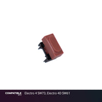 Nord Red Pushbutton Switch with Cap for Electro 4 SW73, Electro 4D SW61
