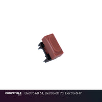 Nord Red Pushbutton Switch with Cap for Electro 6D 61, Electro 6D 73, Electro 6HP