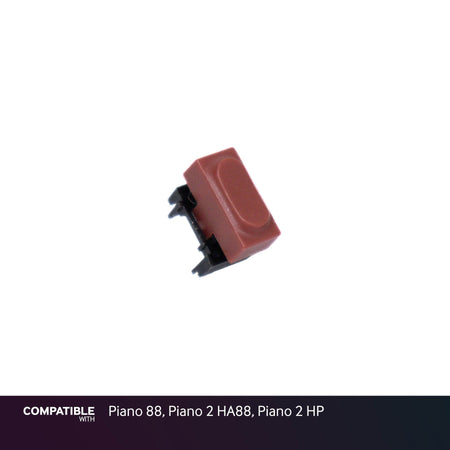 Nord Red Pushbutton Switch with Cap for Piano 88, Piano 2 HA88, Piano 2 HP