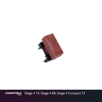 Nord Red Pushbutton Switch with Cap for Stage 4 73, Stage 4 88, Stage 4 Compact 73