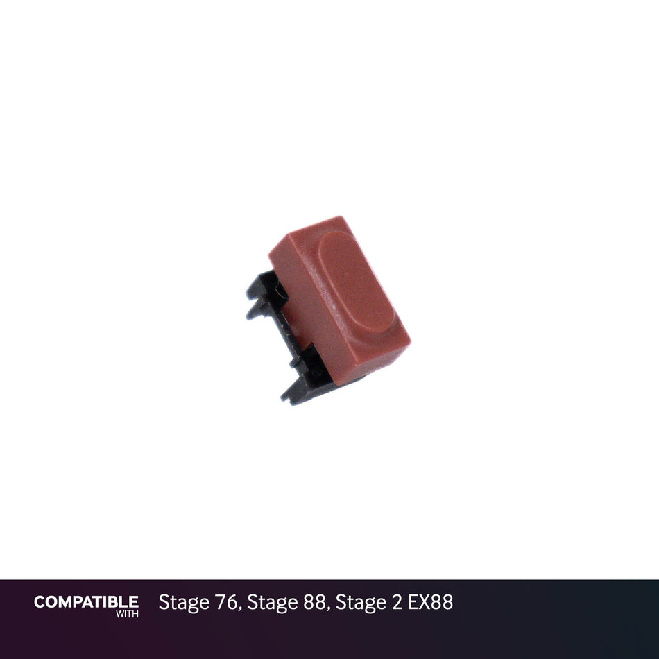Nord Red Pushbutton Switch with Cap for Stage 76, Stage 88, Stage 2 EX88