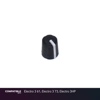 Nord Black Knob with Line for Electro 3 61, Electro 3 73, Electro 3HP