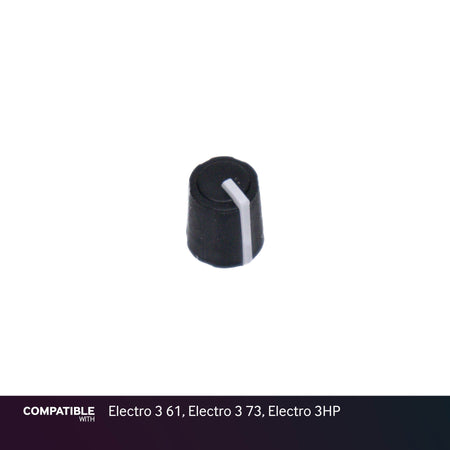 Nord Black Knob with Line for Electro 3 61, Electro 3 73, Electro 3HP