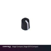 Nord Black Knob with Line for Stage Compact, Stage EX73 Compact
