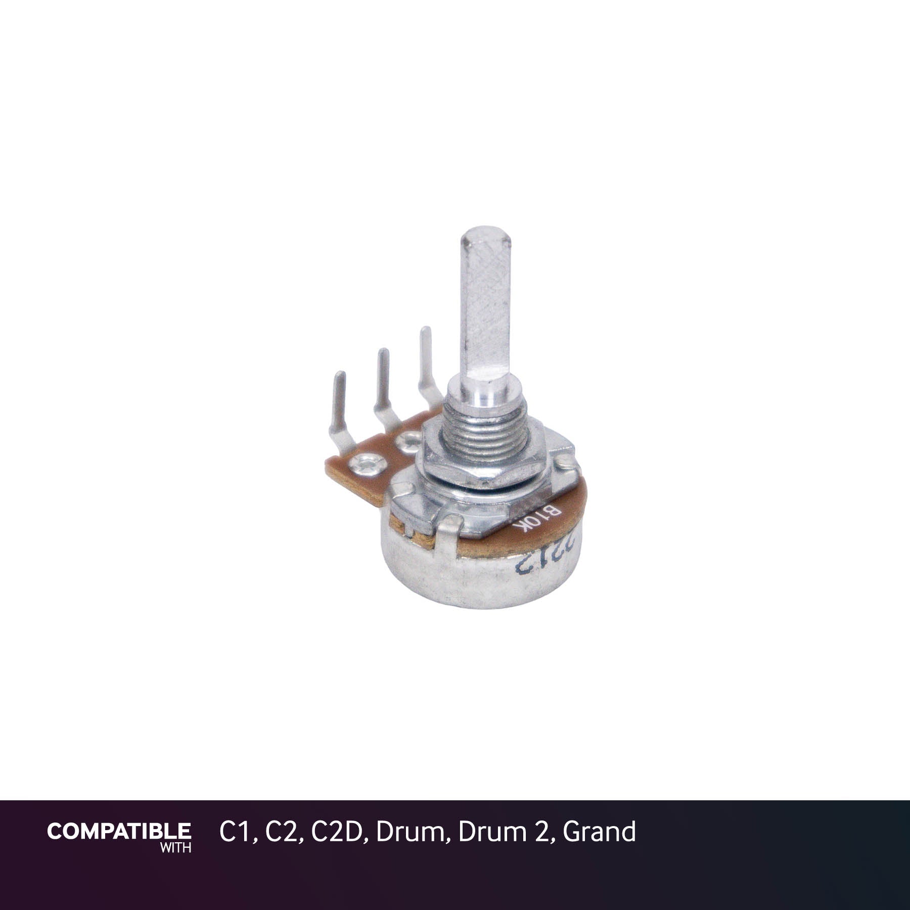 Nord Rotary Potentiometer for C1, C2, C2D, Drum, Drum 2, Grand