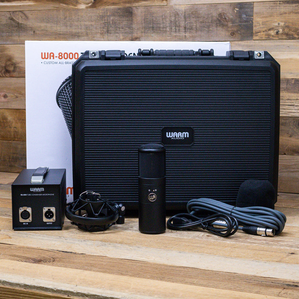 B-Stock Warm Audio WA-8000 Large Diaphragm Tube Condenser Microphone
