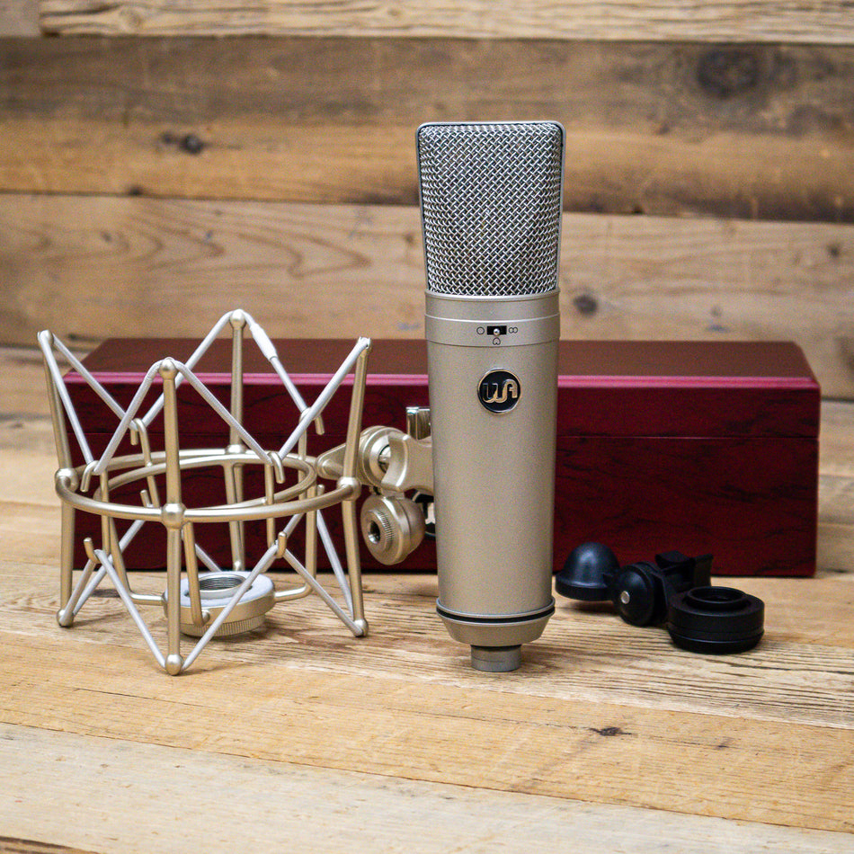 B-Stock Warm Audio WA-87 Large Diaphragm Condenser Microphone, Nickel