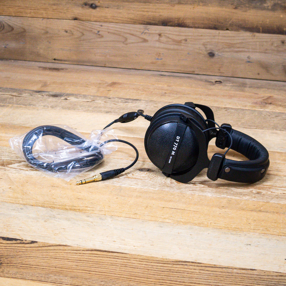 B-Stock Beyerdynamic DT 770 M 80-ohm Closed-back Isolating Monitor Headphones