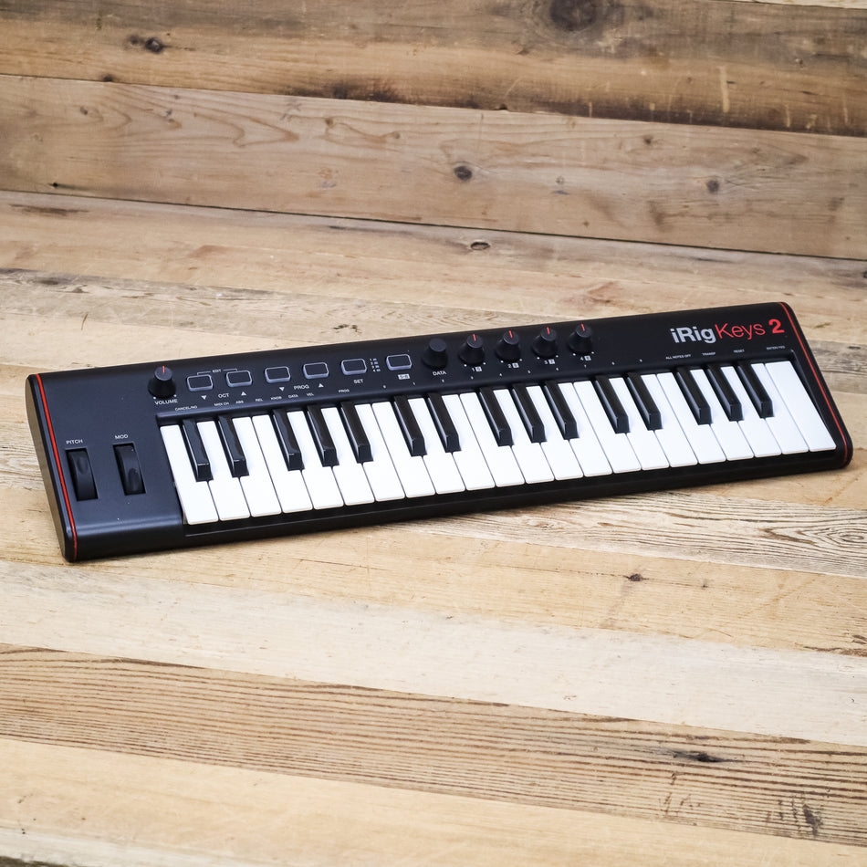 IK Multimedia iRig Keys 2 Ultra-Compact MIDI Keyboard Controller