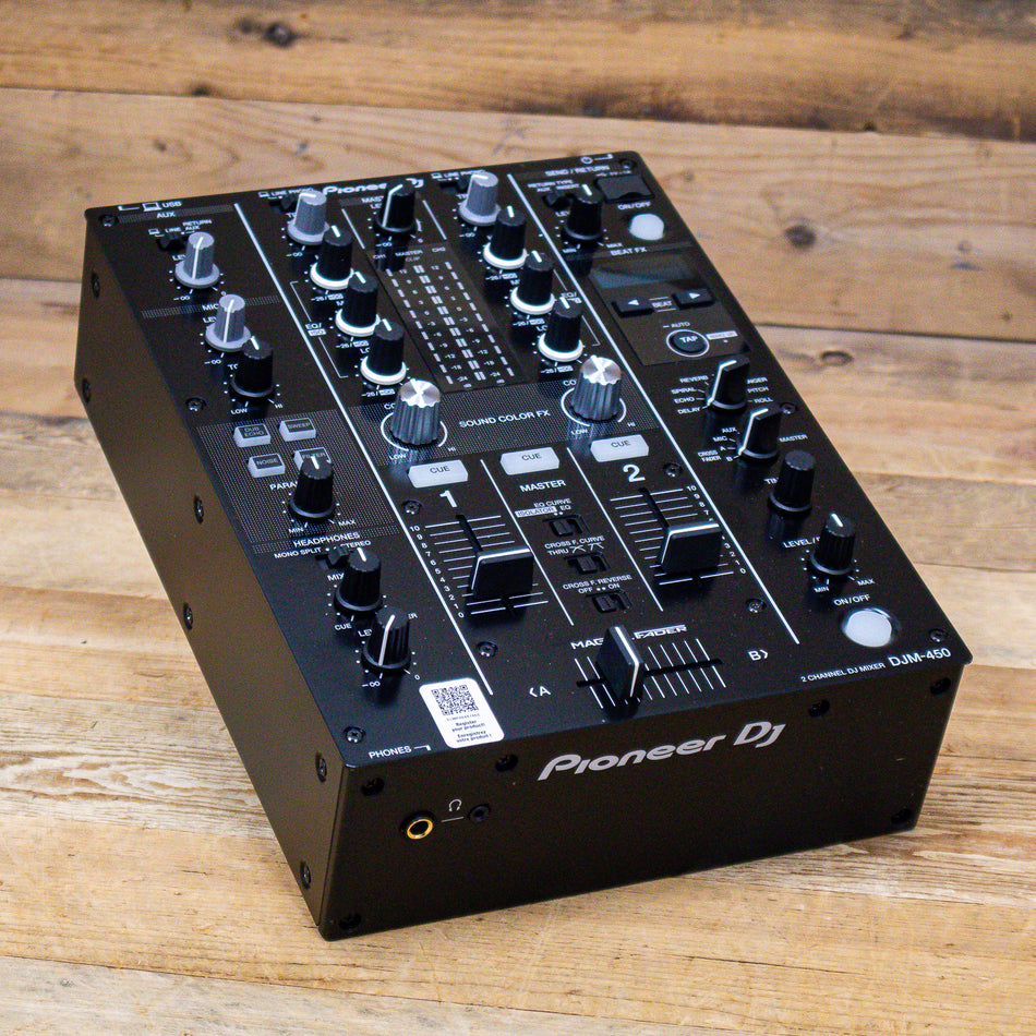 B-Stock Pioneer DJ DJM-450 2-channel DJ Mixer