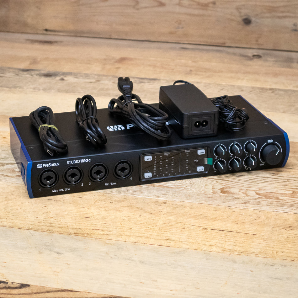 B-Stock PreSonus Studio 1810c 18x8 USB-C Audio Interface
