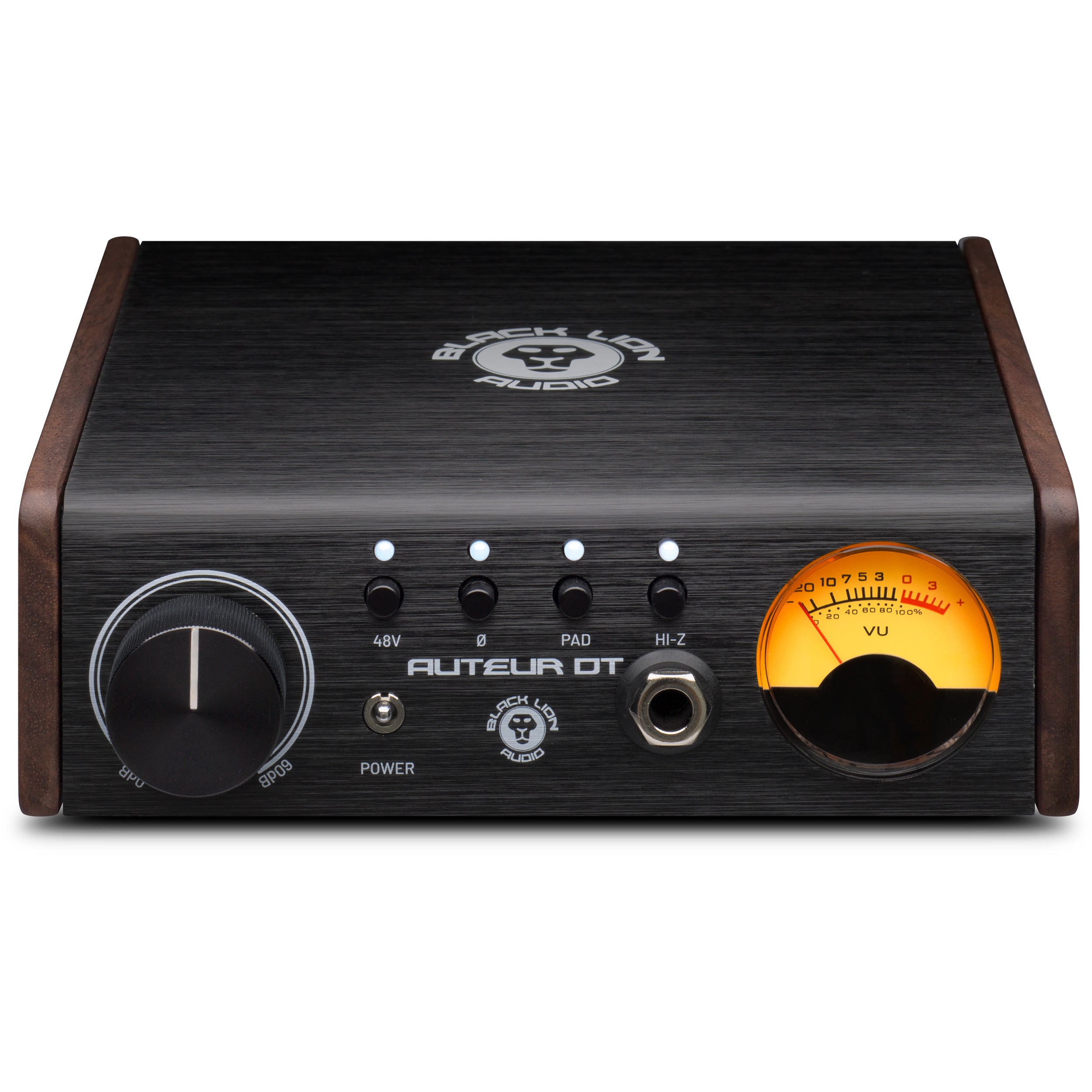 Black Lion Audio Auteur DT Desktop Preamp Bundle with Mogami TRS