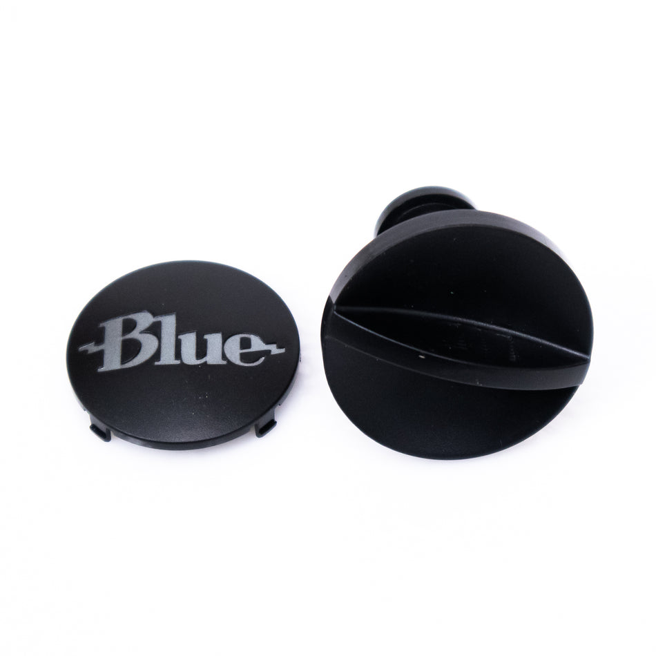 Blue Bottom Hinge Joint Assembly for Compass Desktop Boom Arm